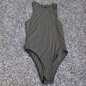 Green body suit